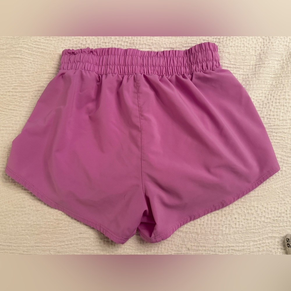 Nike Dri Fit Girls Shorts Purple Size S Athletic Running
